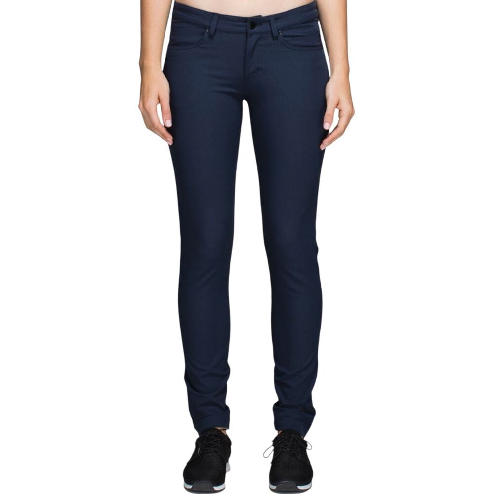 Lululemon Everyday Pant Reflective Sweat-Wicking Ascent Zip Pocket Inkwell 6
